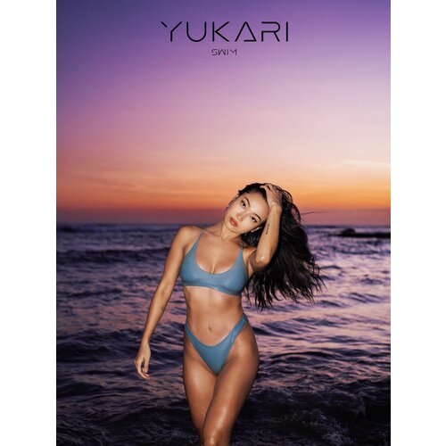 женский купальник yukari swim, голубой