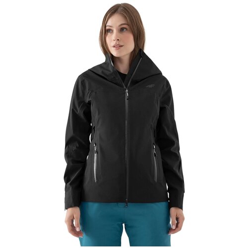 женская горнолыжные куртка 4f, черная