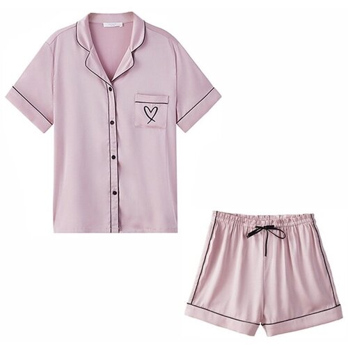 женская пижама praimclo, розовая