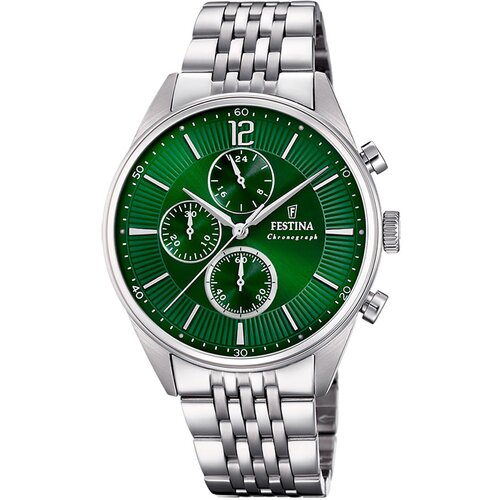мужские часы festina, зеленые