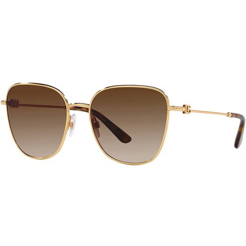 женские солнцезащитные очки dolce & gabbana, коричневые