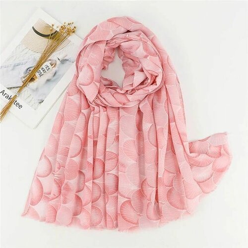 женский шарф carolon, розовый