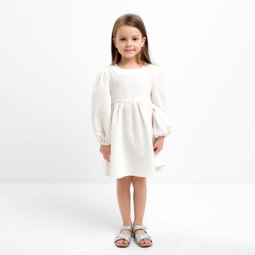 платье-рубашки kaftan для девочки, белое