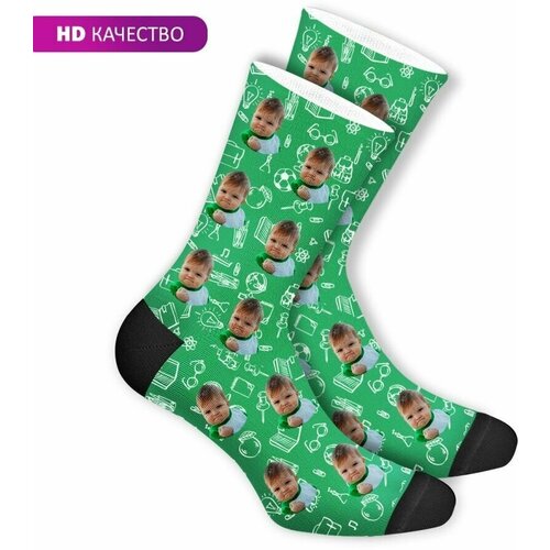 мужские носки mimisocks, зеленые