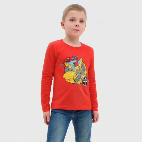 футболка kaftan для мальчика, красная