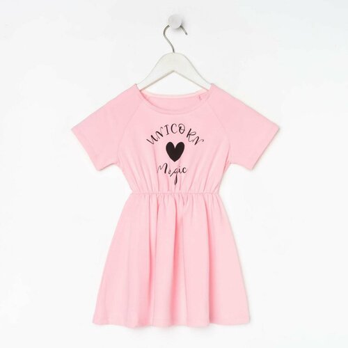 платье-рубашки kaftan для девочки, розовое
