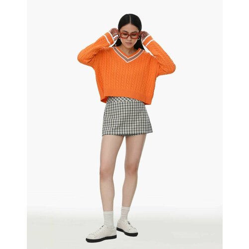 женский свитер gloria jeans, оранжевый