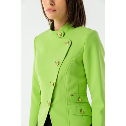 женский пиджак larro, зеленый