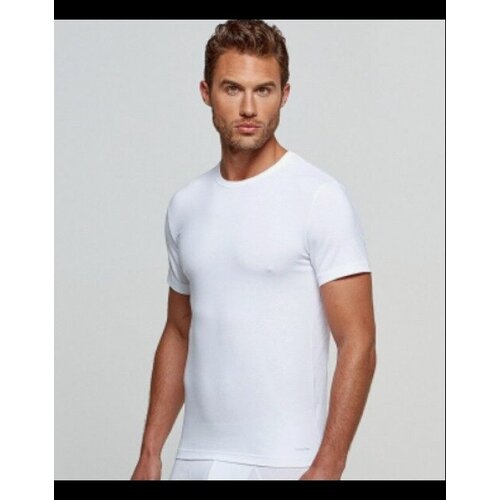 мужская футболка с v-образным вырезом impetus, белая