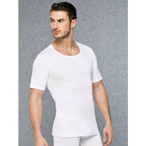 мужская футболка с круглым вырезом doreanse, белая