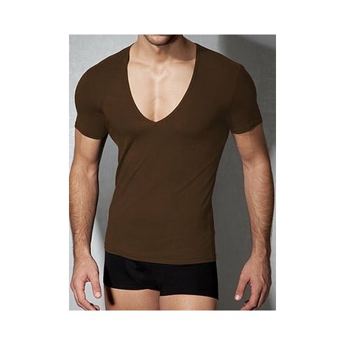 мужская футболка doreanse, коричневая