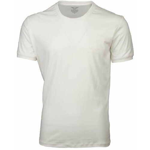 мужская футболка с коротким рукавом montanasport, белая