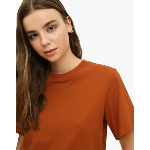 женская футболка gloria jeans, оранжевая