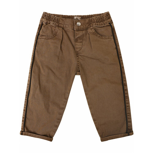 брюки y-clu’ для мальчика, коричневые