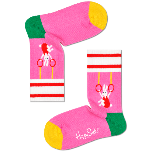 носки happy socks для девочки, разноцветные
