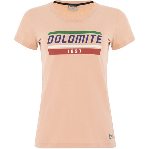 женская спортивные футболка dolomite, сиреневая