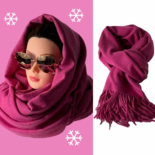 женский шарф florento, розовый