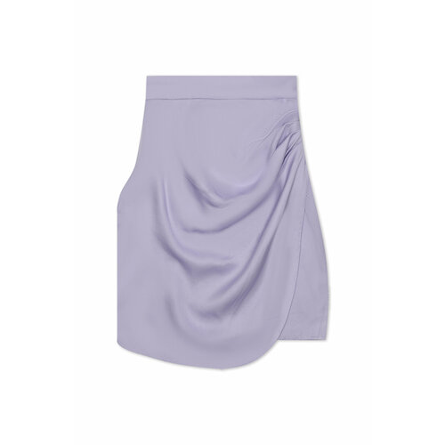 женская юбка мини theone by svetlana ermak, фиолетовая