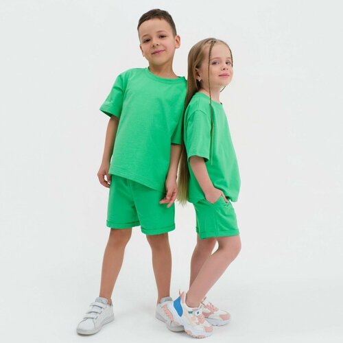 спортивные спортивные шорты kaftan для мальчика, зеленые