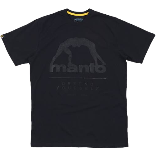 мужская спортивные футболка manto, черная