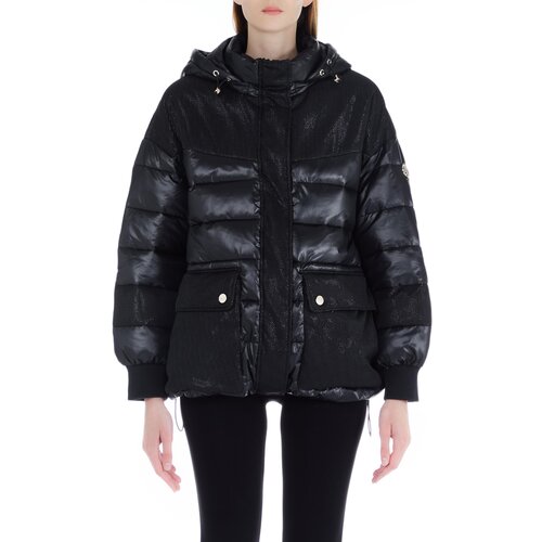женская утепленные куртка liu jo, черная