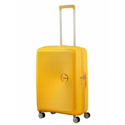 чемодан american tourister, желтый