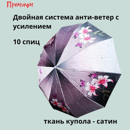 женский зонт sponsa, серый