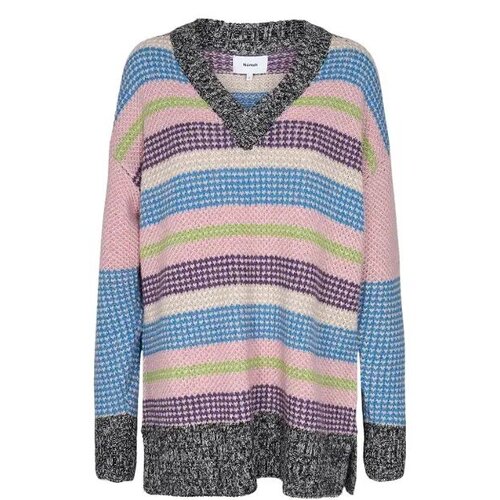 женский пуловер numph, разноцветный