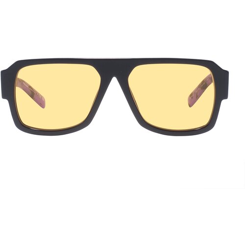 мужские солнцезащитные очки prada, желтые