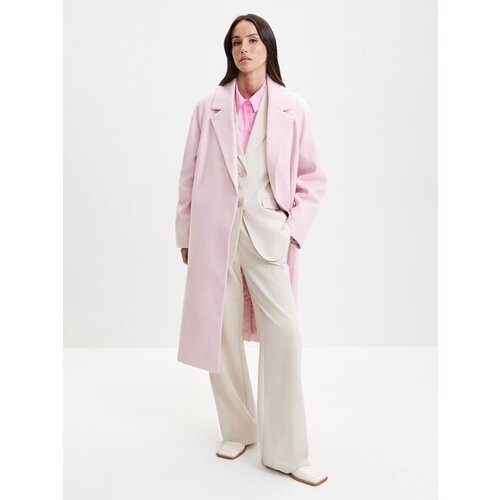 женское пальто zarina, розовое