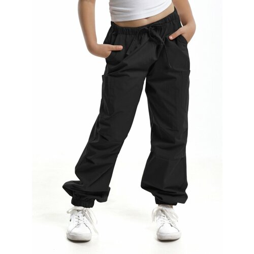 брюки mini maxi для девочки, черные