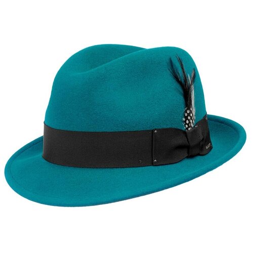 мужская шляпа bailey, голубая