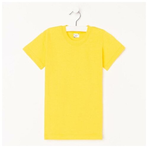 футболка ata для мальчика, желтая