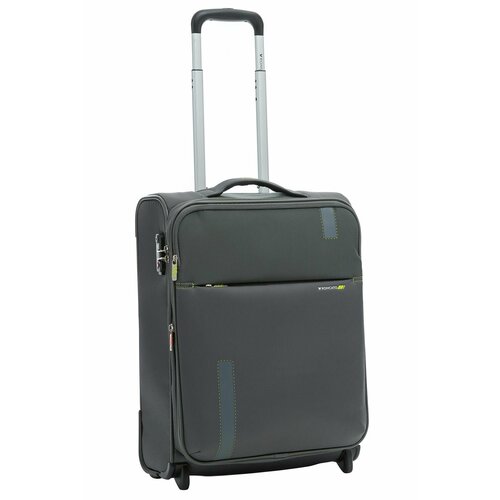 мужской чемодан roncato, серый