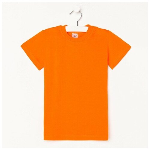 футболка ata для мальчика, оранжевая