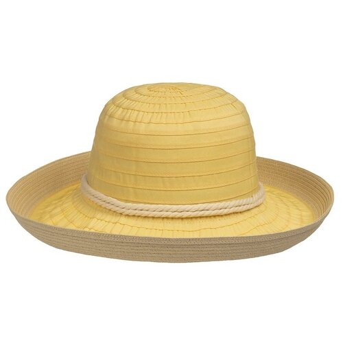 женская шляпа betmar, желтая