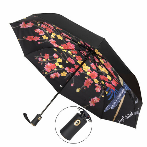 женский зонт schubert, черный