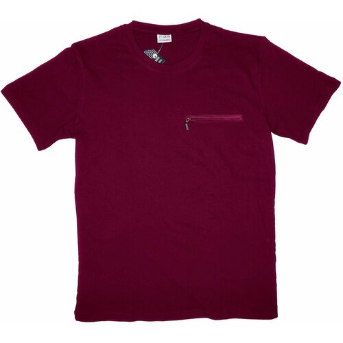мужская футболка turon textile, бордовая