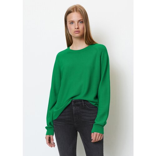 женский свитер marc o’polo, зеленый