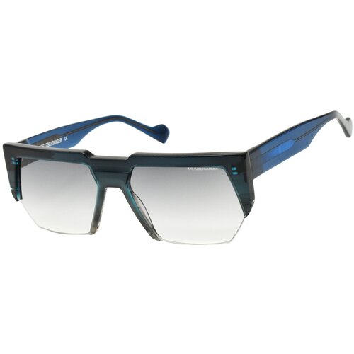 квадратные солнцезащитные очки kreuzbergkinder, голубые