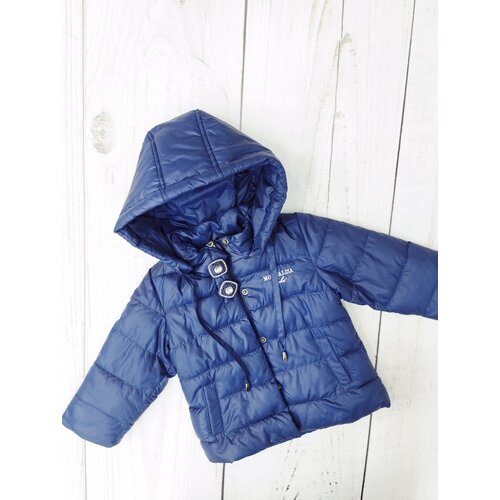 спортивные куртка бутик для малышей "мой ангелок" для девочки, синяя
