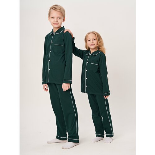 пижама ihomewear для мальчика, зеленая