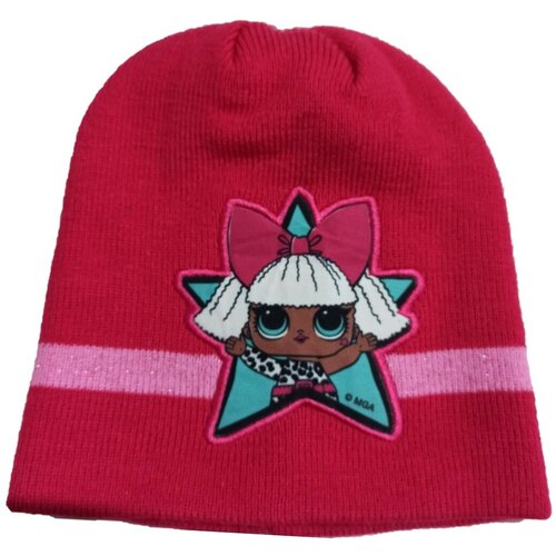 шапка l.o.l для девочки, розовая