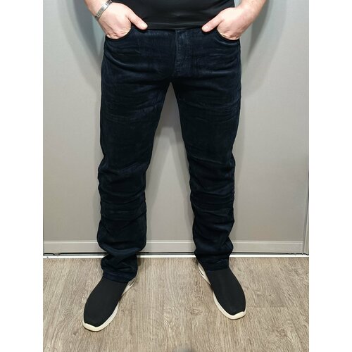 мужские прямые джинсы montana, синие