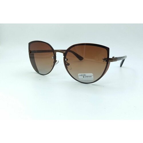 женские солнцезащитные очки fedrov, коричневые