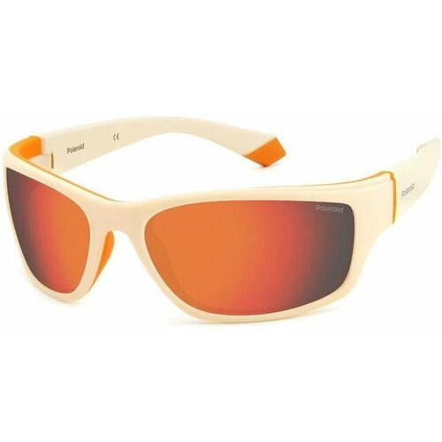 мужские солнцезащитные очки polaroid, белые