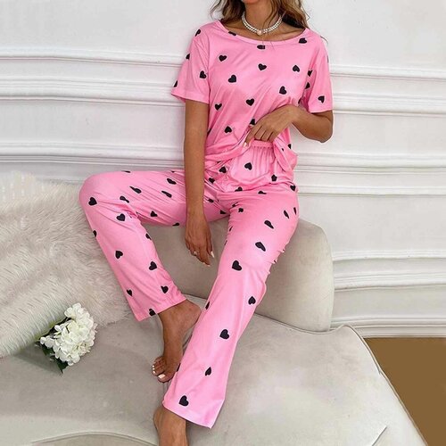 женская пижама vitoricci, розовая