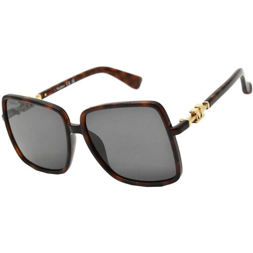 женские солнцезащитные очки max mara, серые