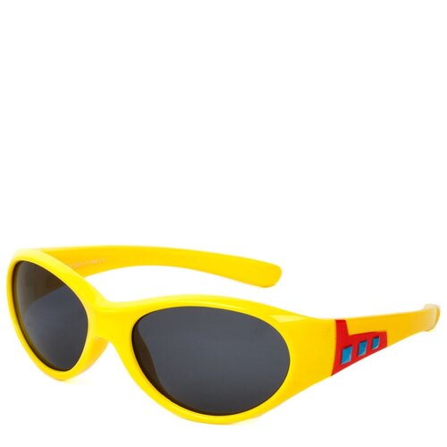 солнцезащитные очки кошачьи глаза keluona для девочки, желтые