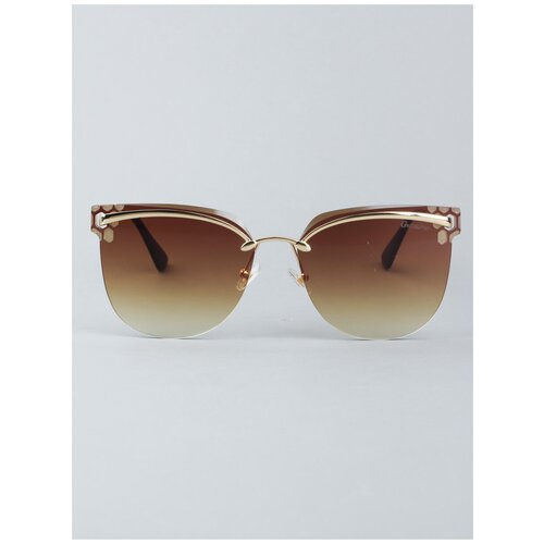 женские солнцезащитные очки graceline, коричневые